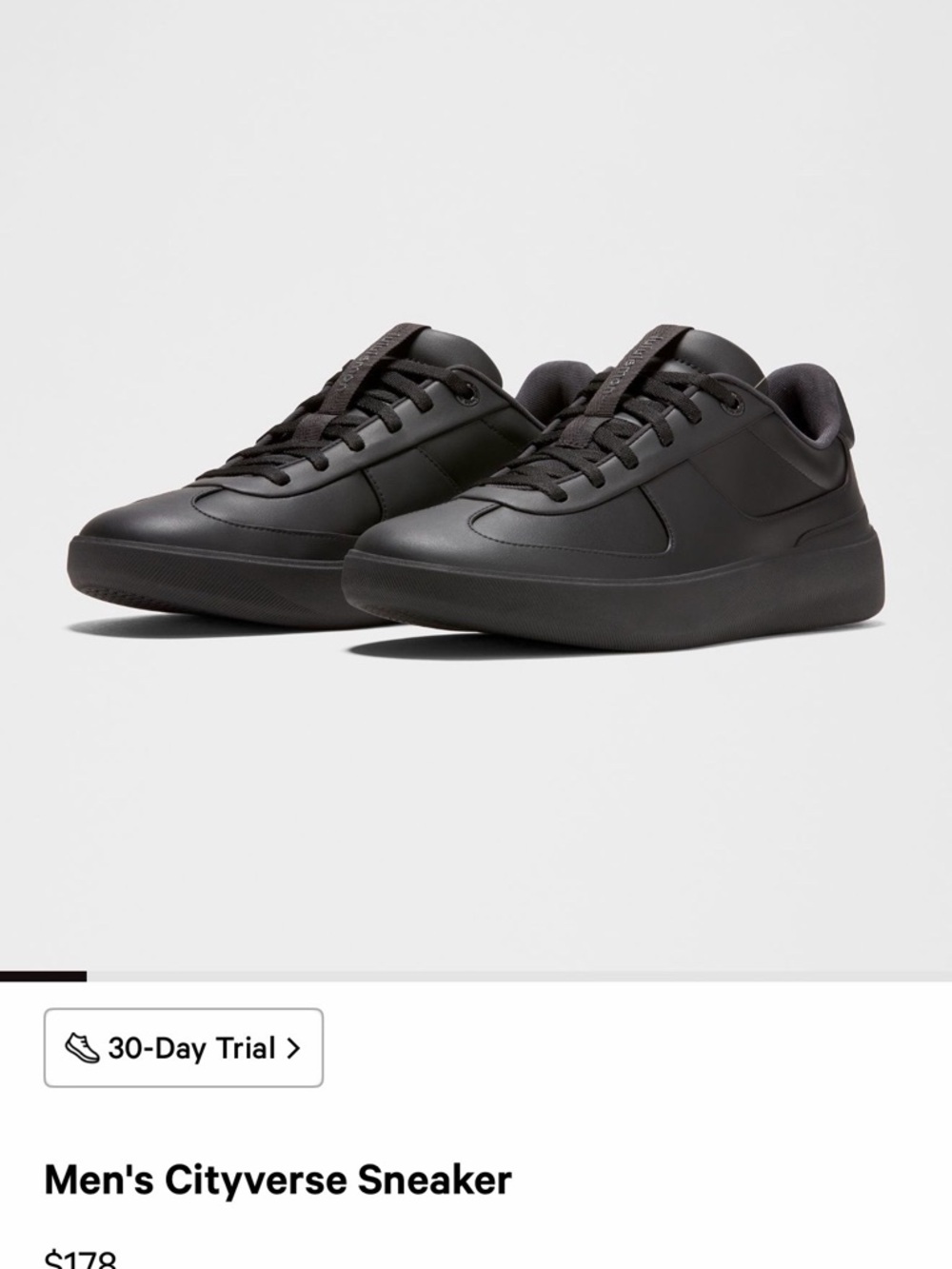 Men's Cityverse Sneaker - Black